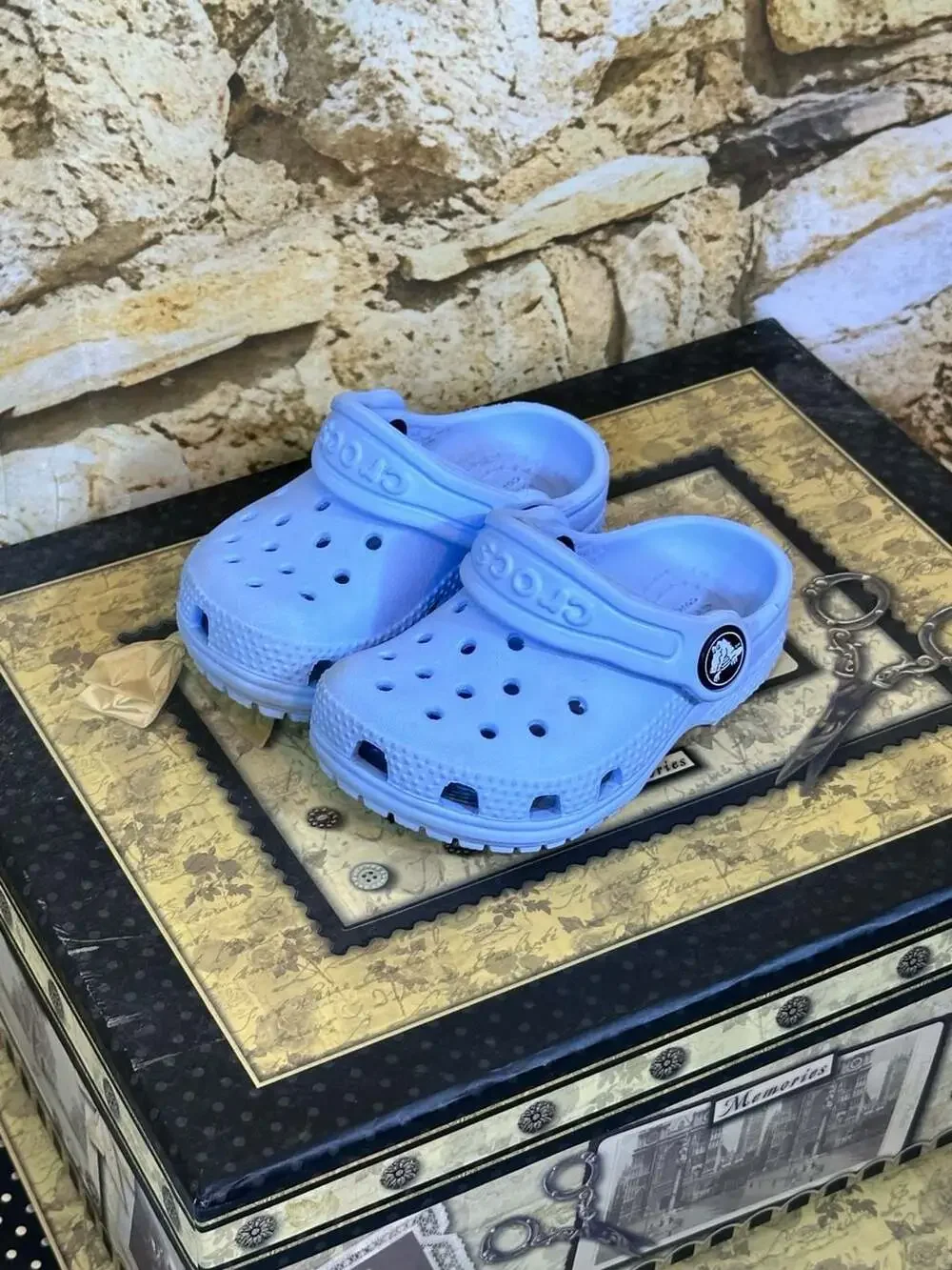 Crocs Classic Toddler Clogs - Blue